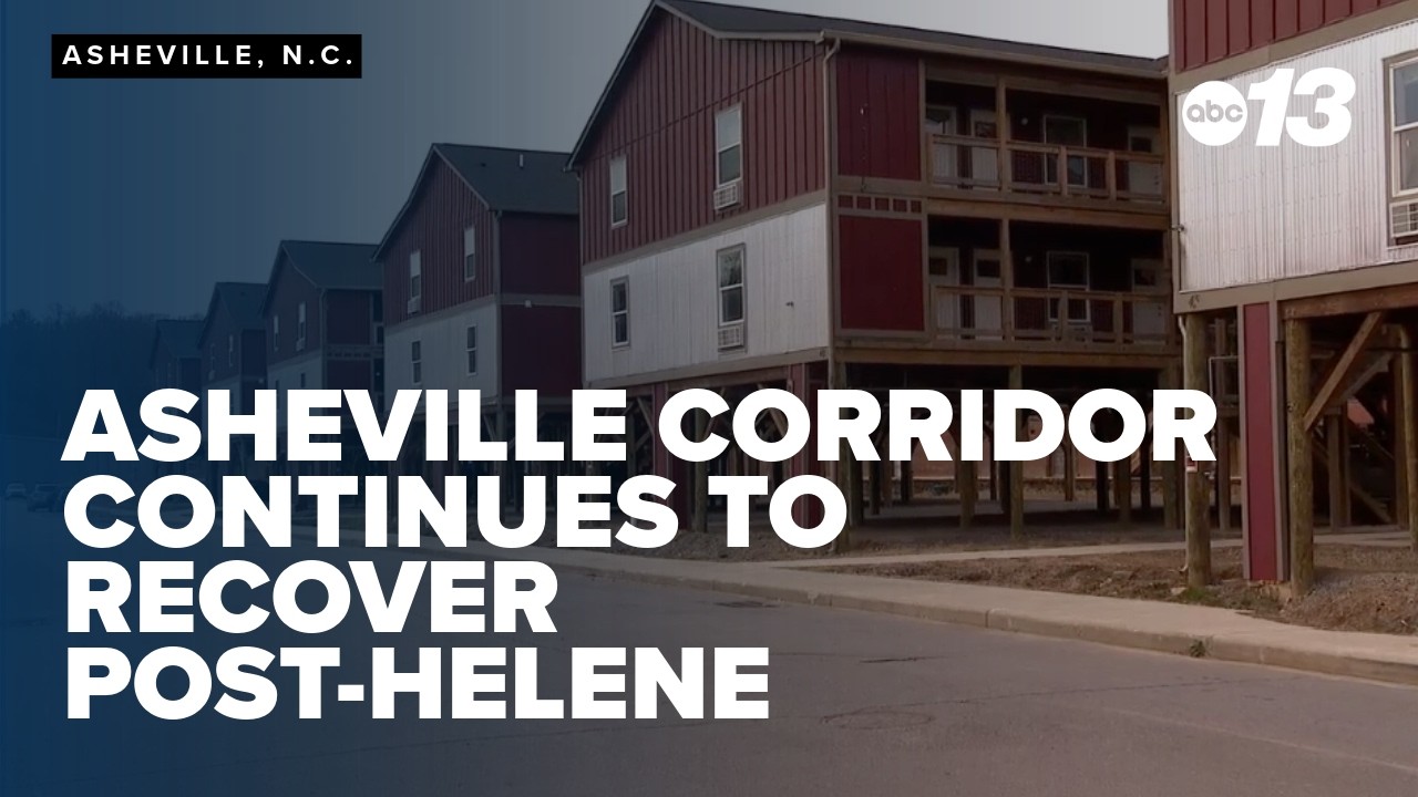 Asheville corridor continues to recover post-Helene