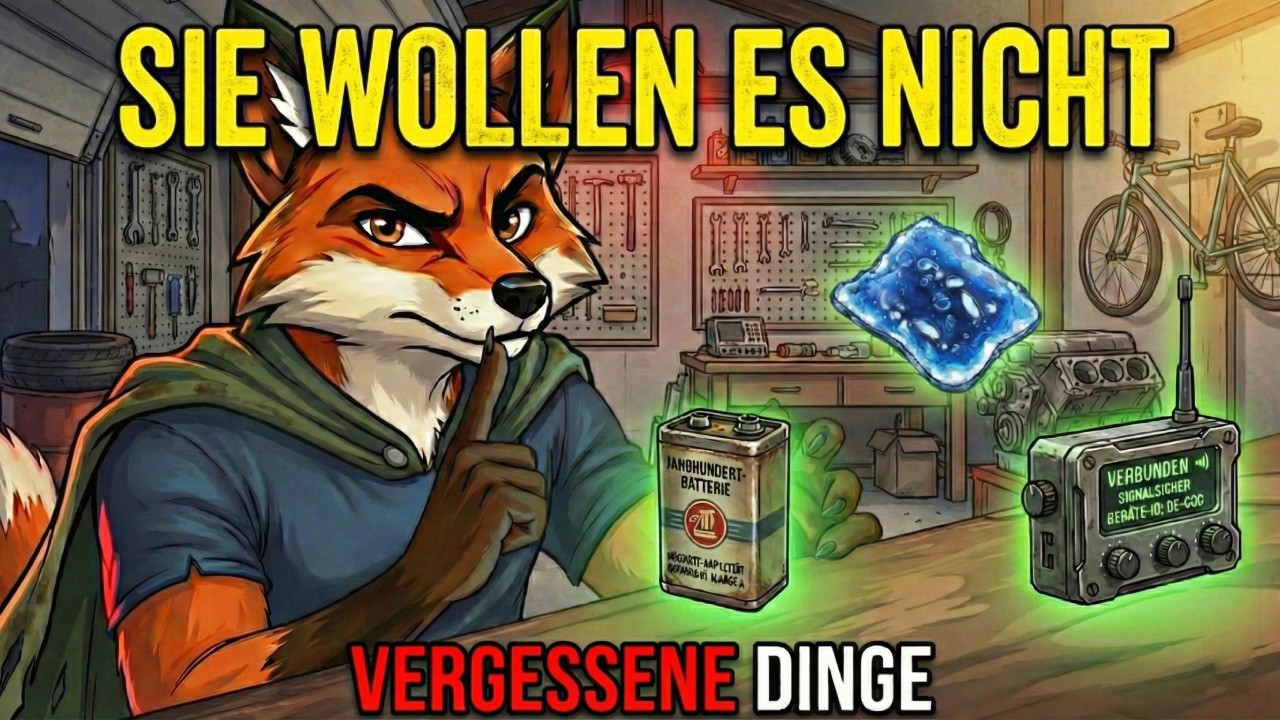 Diese 3 vergrabenen Erfindungen bewahren dich im Notstand sofort vor dem System