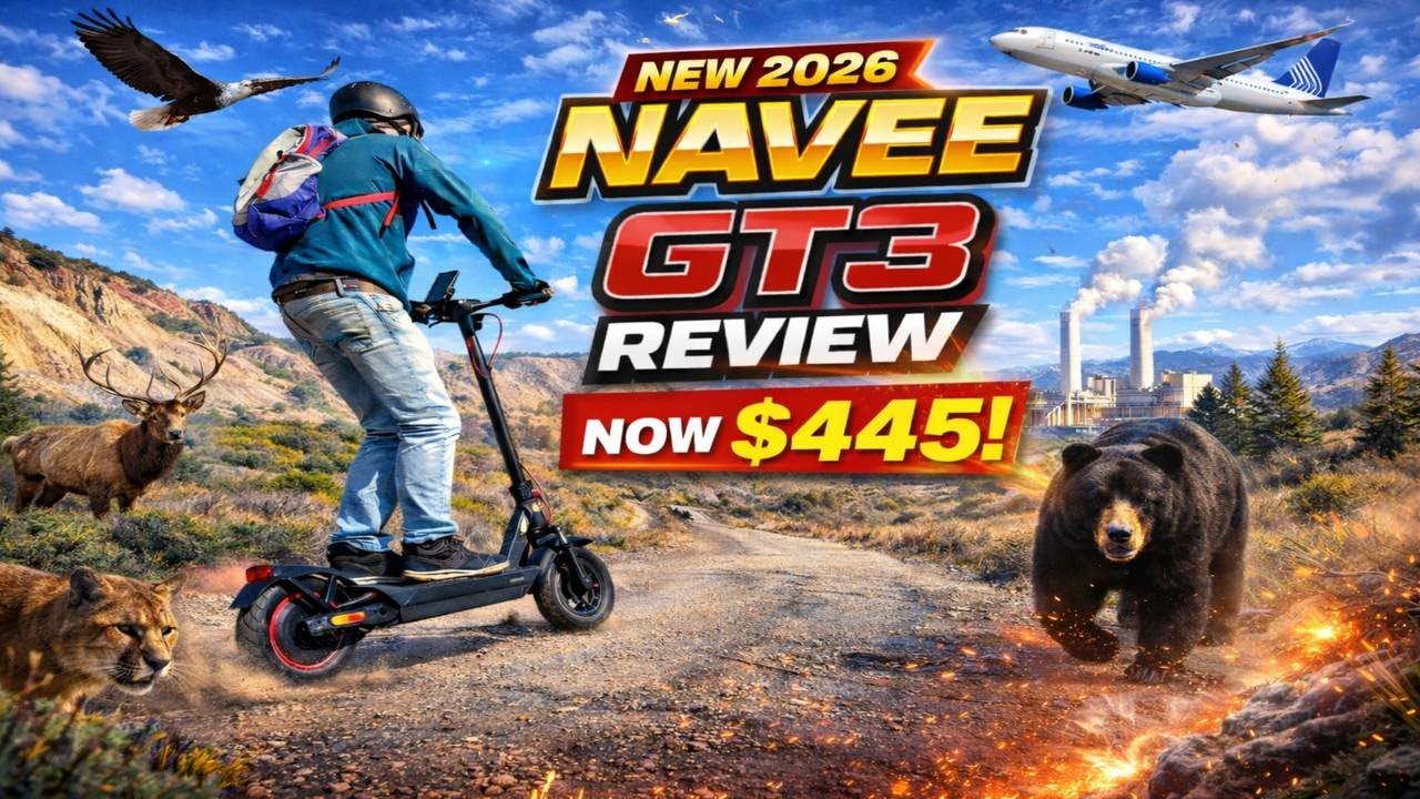 2026 NAVEE GT3 Review: Can a 700W Scooter Survive the Colorado Rockies?