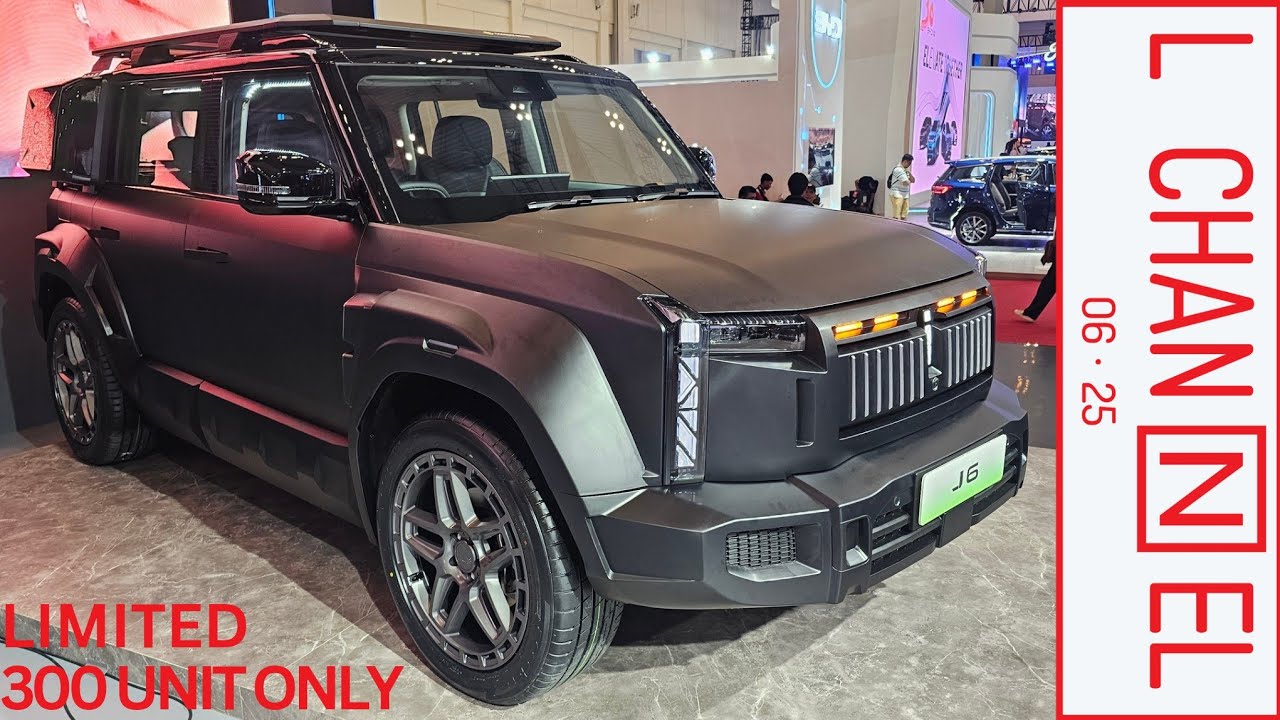 Walkaround Chery J6 iWD Phantom Edition - Indonesia