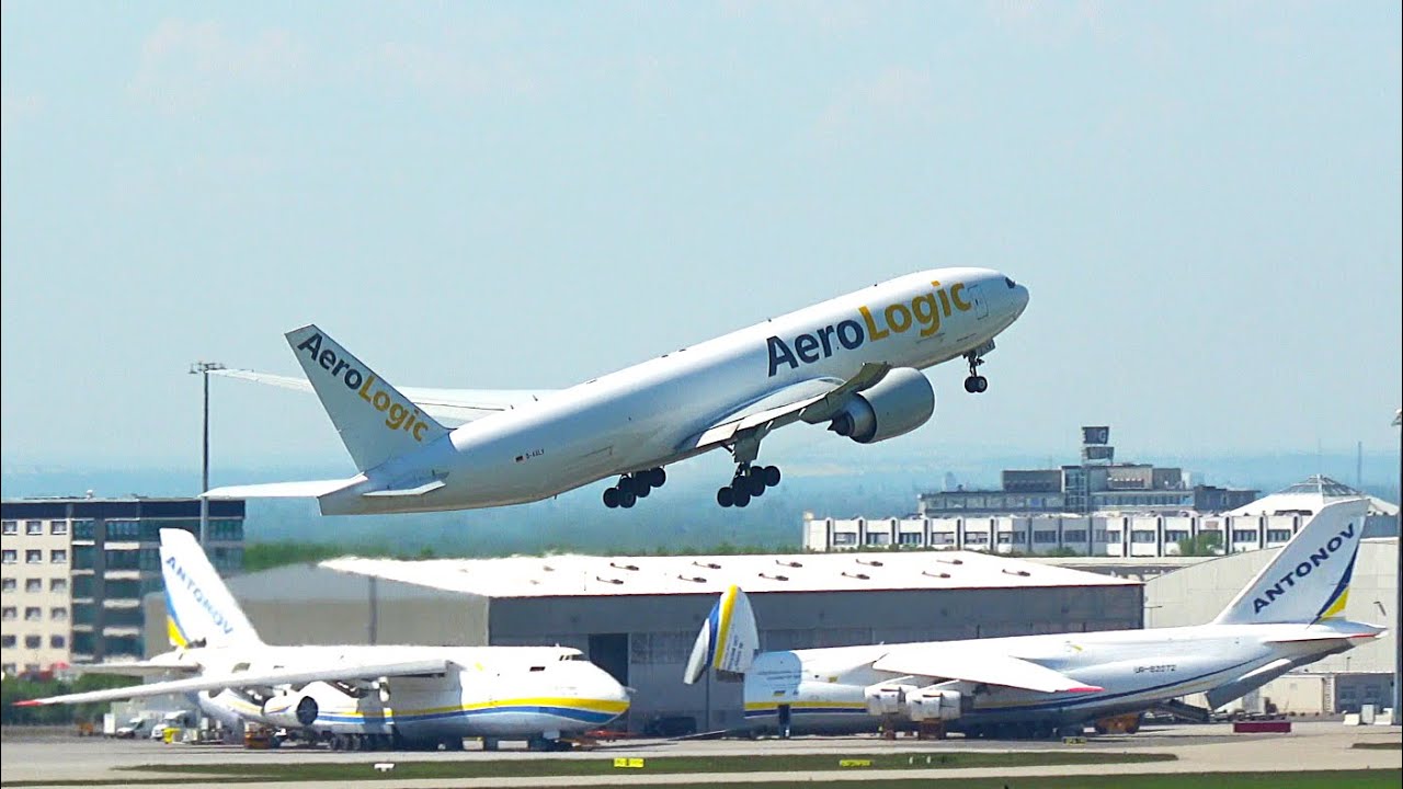 (4K) ✈️ 24 EPIC LANDINGs & TAKEOFFs in 18 MINs at 🇩🇪 Leipzig-Halle Intl Airport [LEJ/EDDP]