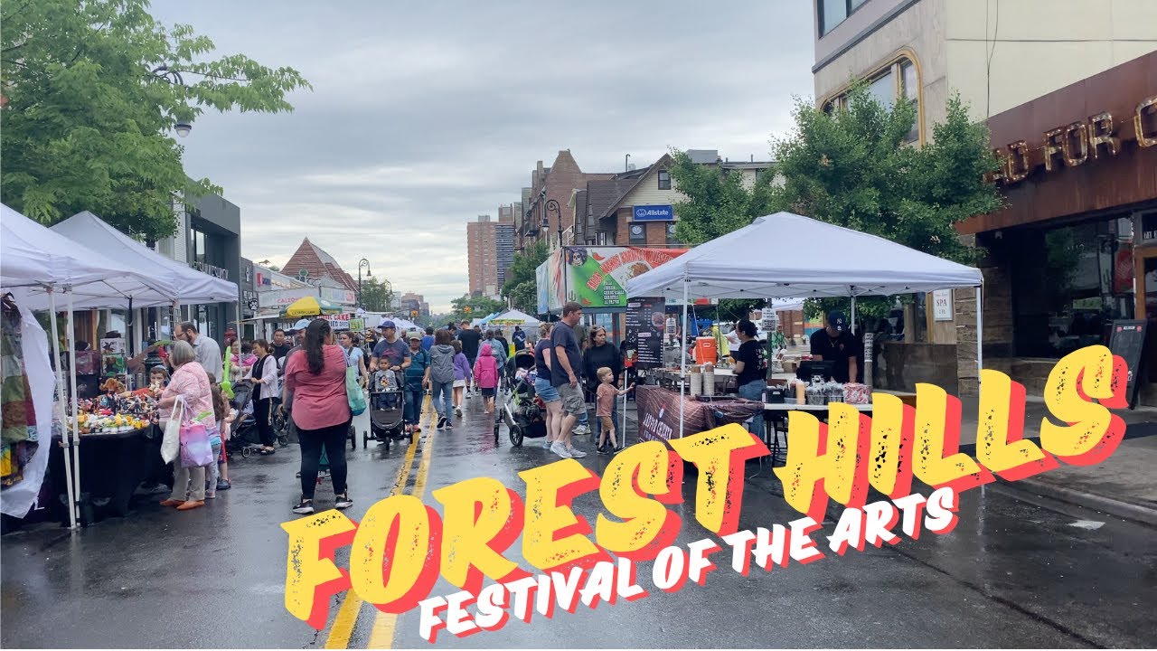 Forest Hills Festival of the Arts Street Fair 2024 | Walking Tour New York City |