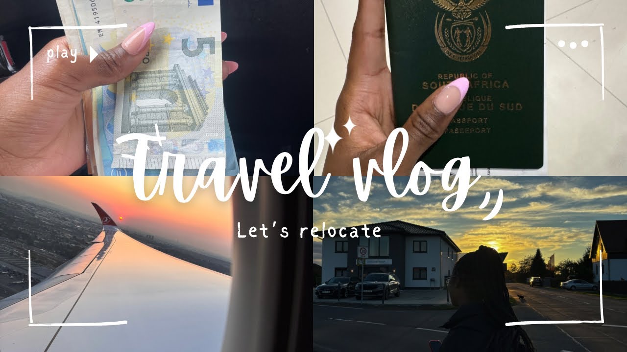 MOVING TO GERMANY🇩🇪 FROM SOUTH AFRICA🇿🇦: ✈️travel vlog+preparations.