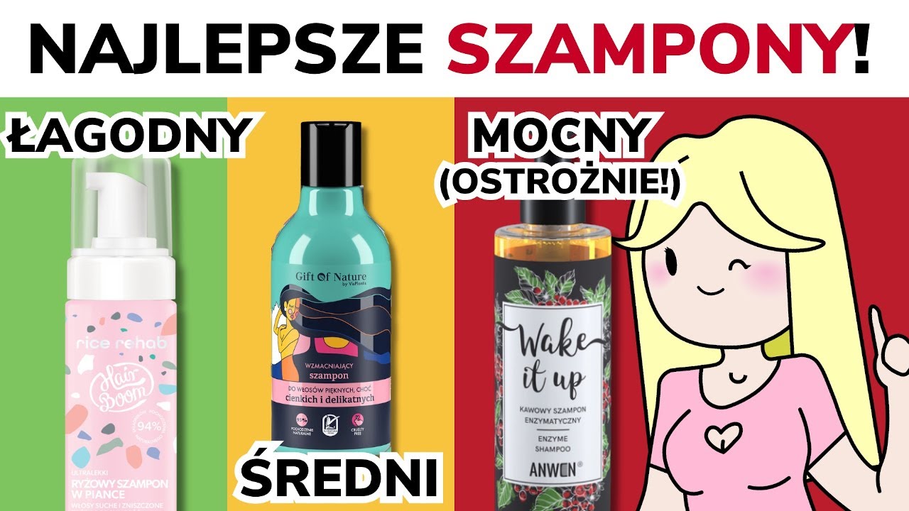SZAMPON DO WŁOSÓW - jaki wybrać? ŁAGODNY, ŚREDNI, RYPACZ / przeciwłupieżowy? | W Krainie Składów