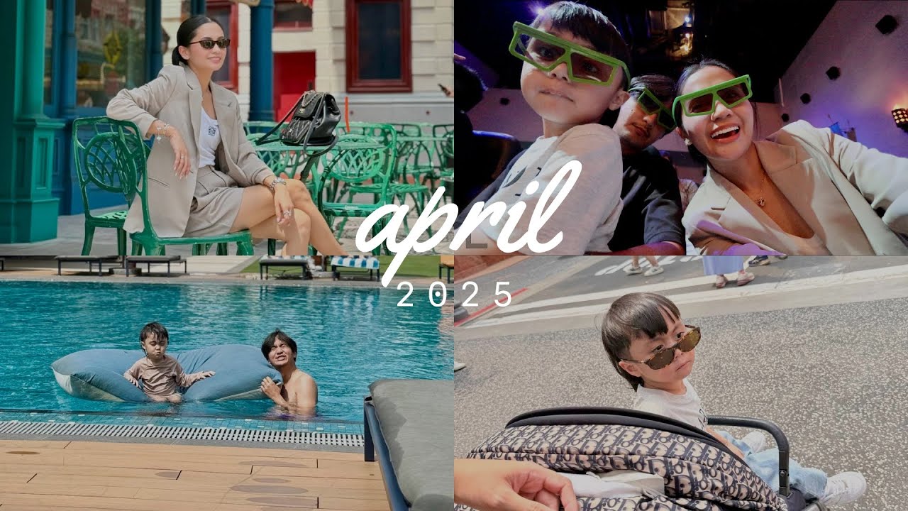 april 2025 🤍 universal studios + chill day at the pool | Anna Cay ♥