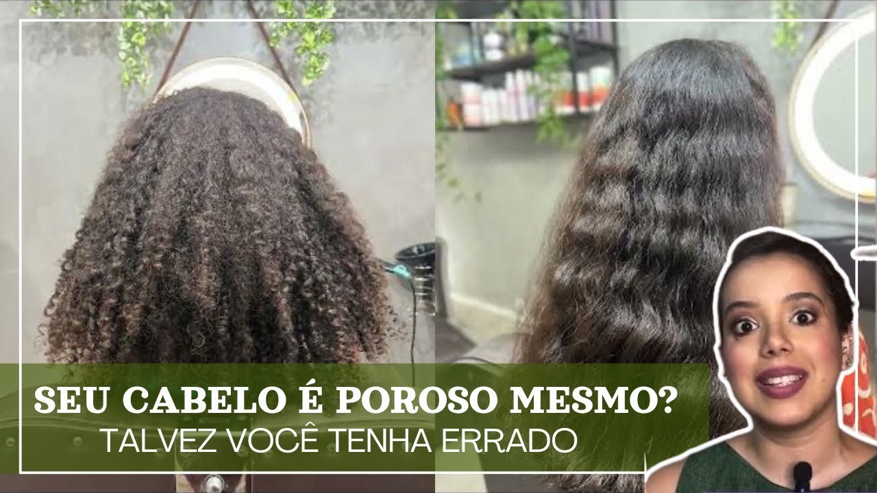 SERÁ QUE SEU CABELO É POROSO MESMO? - Tamires Maia