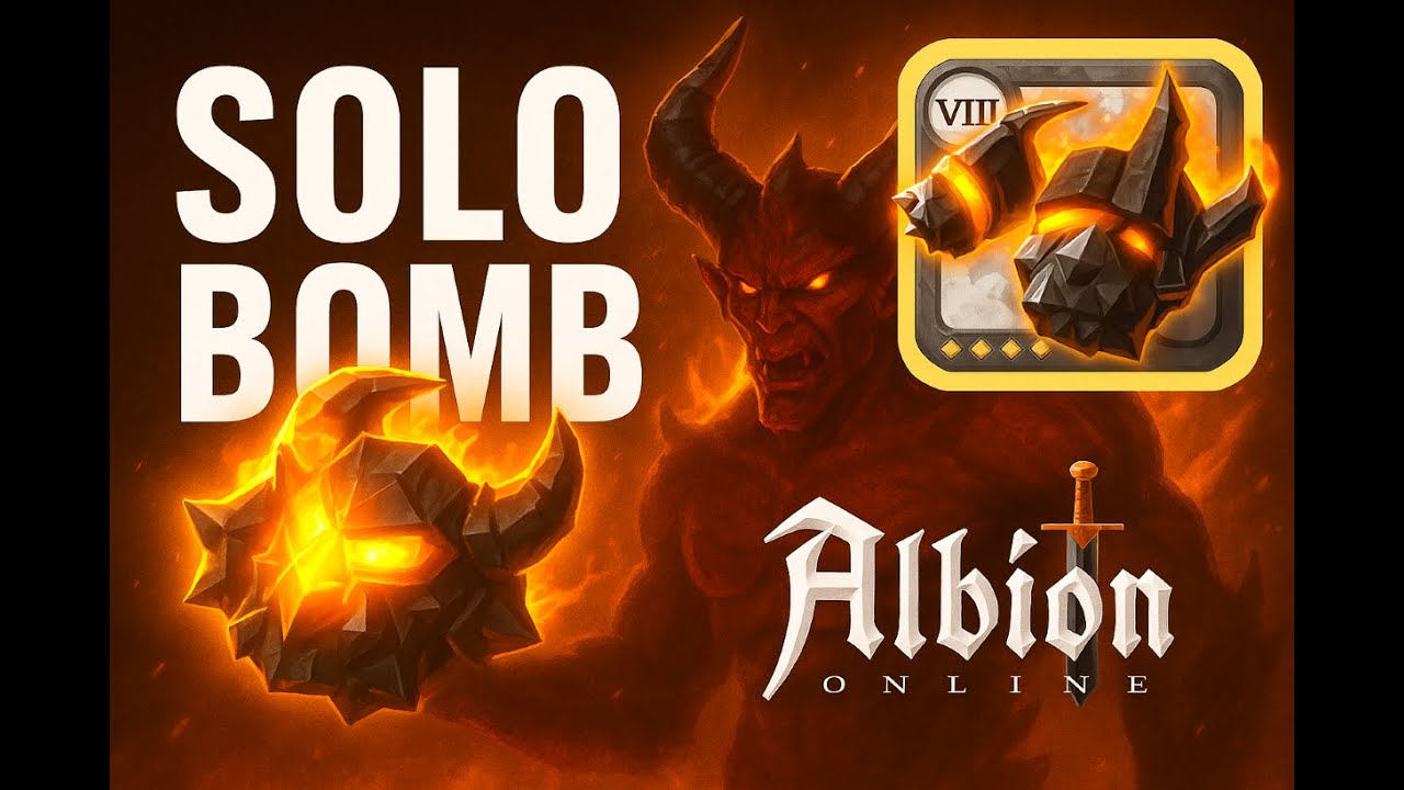HFH Invis Solo Bomb - Albion Online ZVZ Montage #1