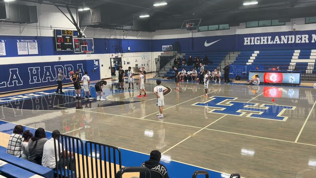Foothill versus La Habra second half
