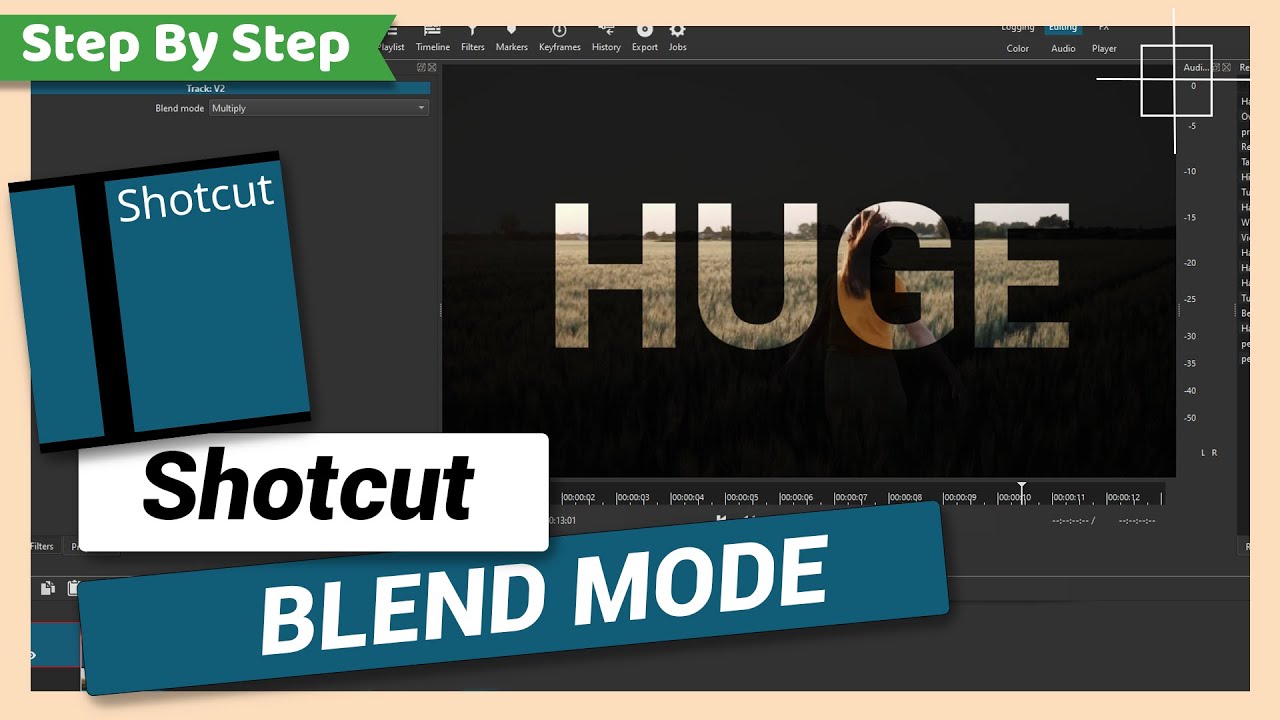Blend Mode | Shotcut Tutorial