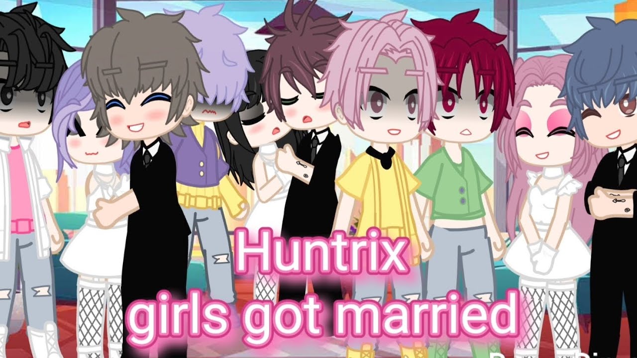 Huntrix girls got married//Kpop demon hunters// AhanaAndAashi// 