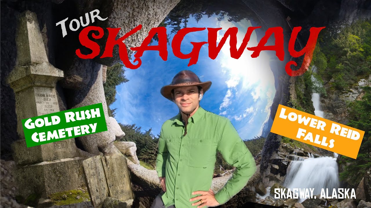 Visit the Gold Rush Cemetery & Lower Reid Falls in Skagway!