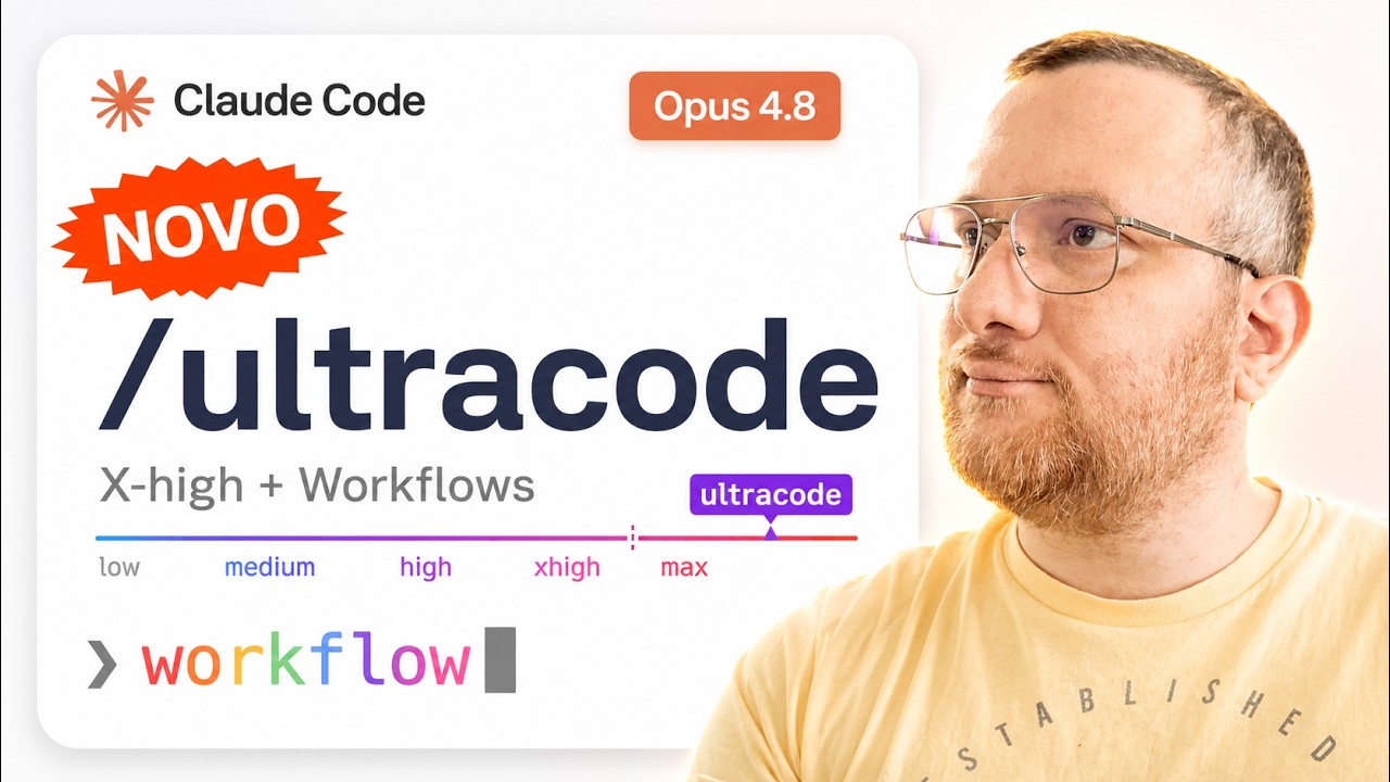 Testando /ultracode e workflow com Opus 4.8