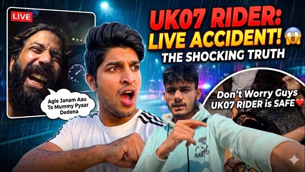 UK07 Rider Car Accident 😱 Thara Bhai Joginder ka Saath! My 1:30 to 11:30 Duty Routine 🔥