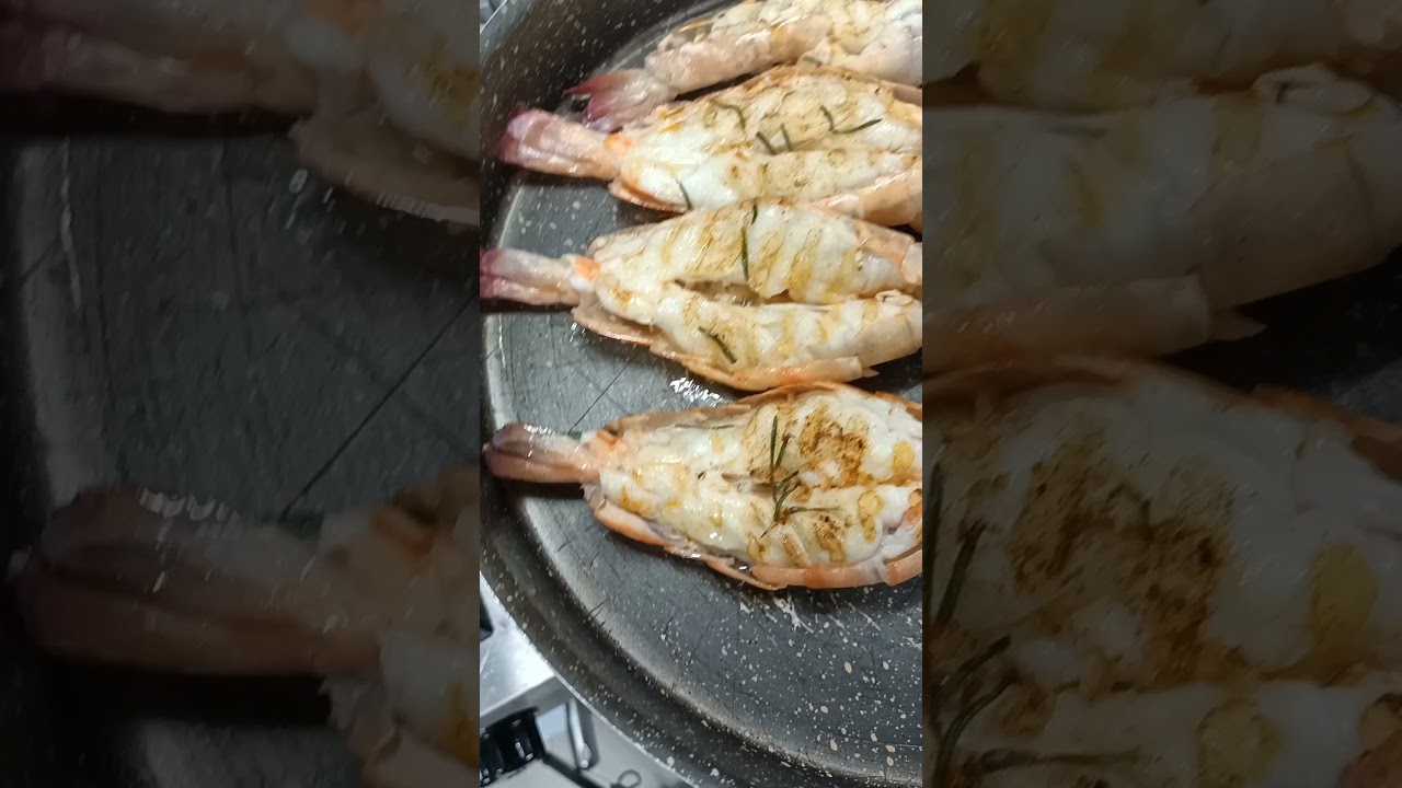 ГОТОВИМ КОРОЛЕВСКИЕ ТИГРОВЫЕ КРЕВЕТКИ #chefcook #shrimp