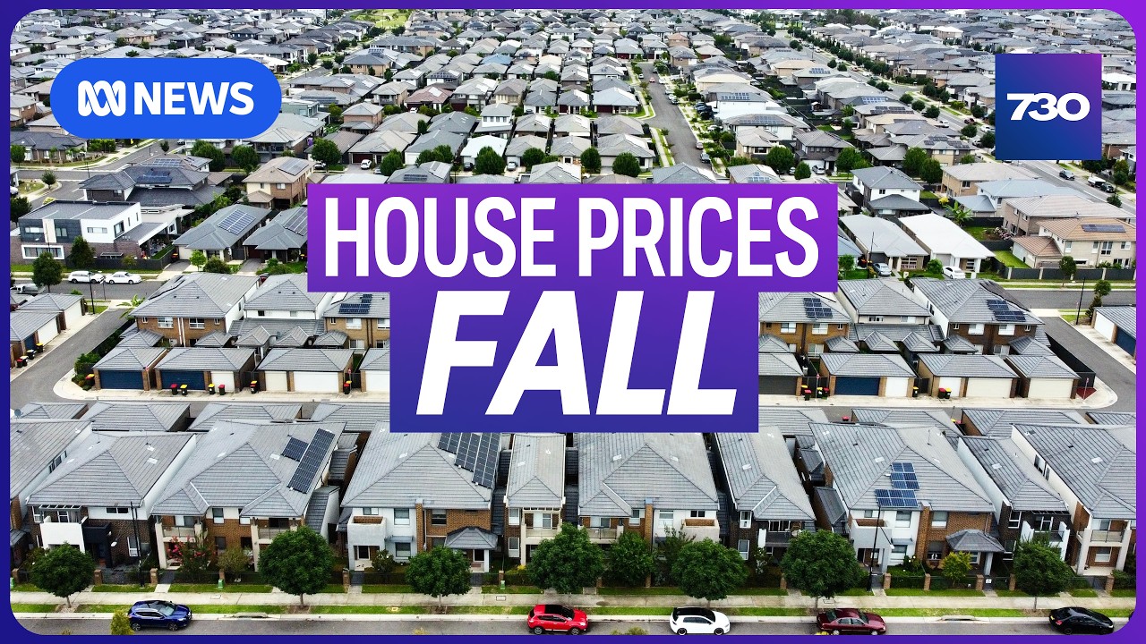 Is Australia now in the biggest property market correction in decades? | 7.30