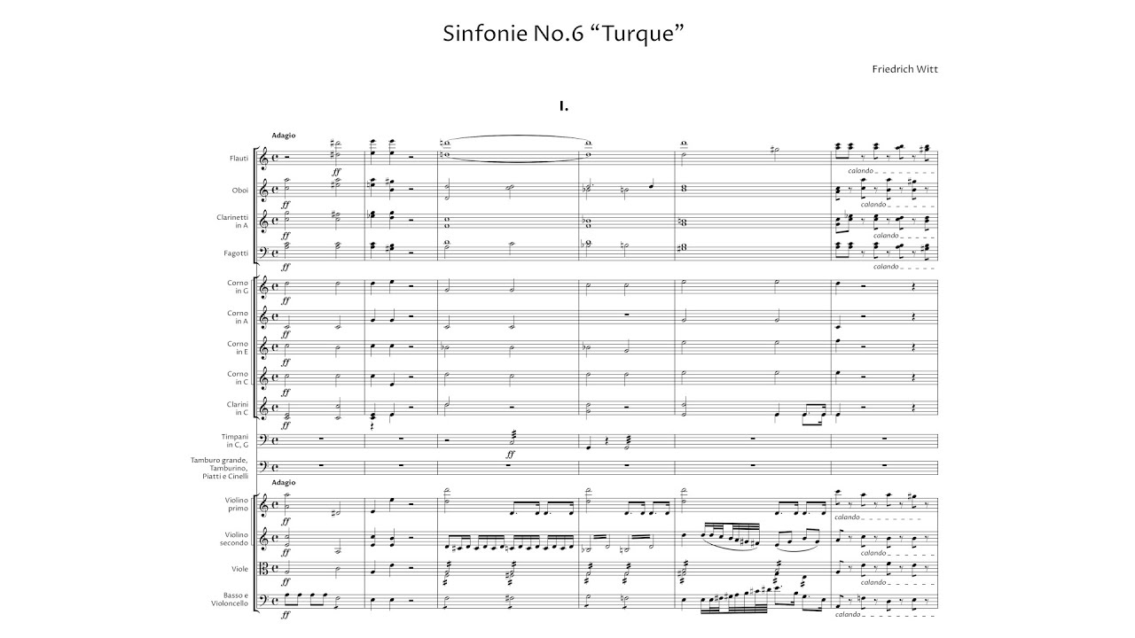 Friedrich Witt – Symphony No.6 