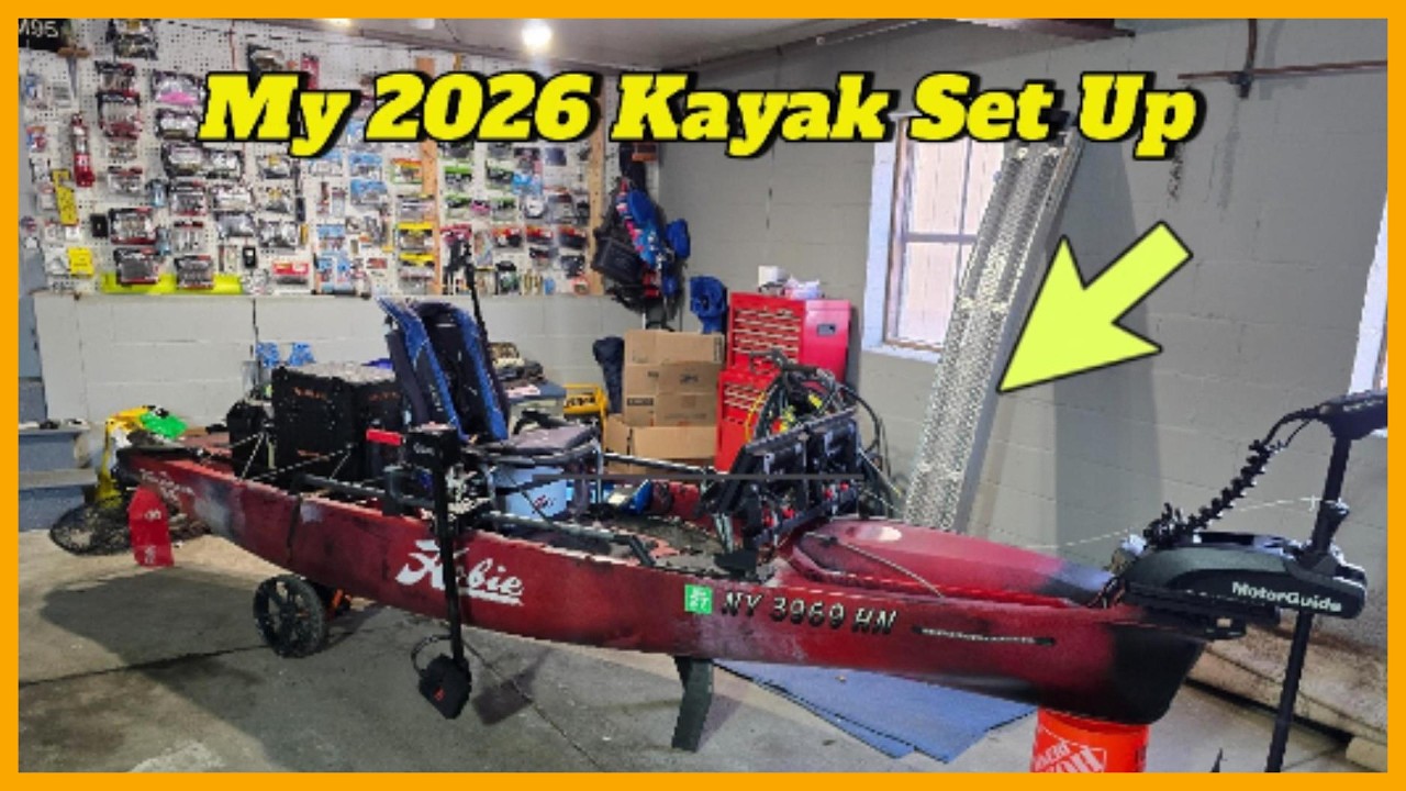 My 2026 Kayak Set Up for Bass Fishing