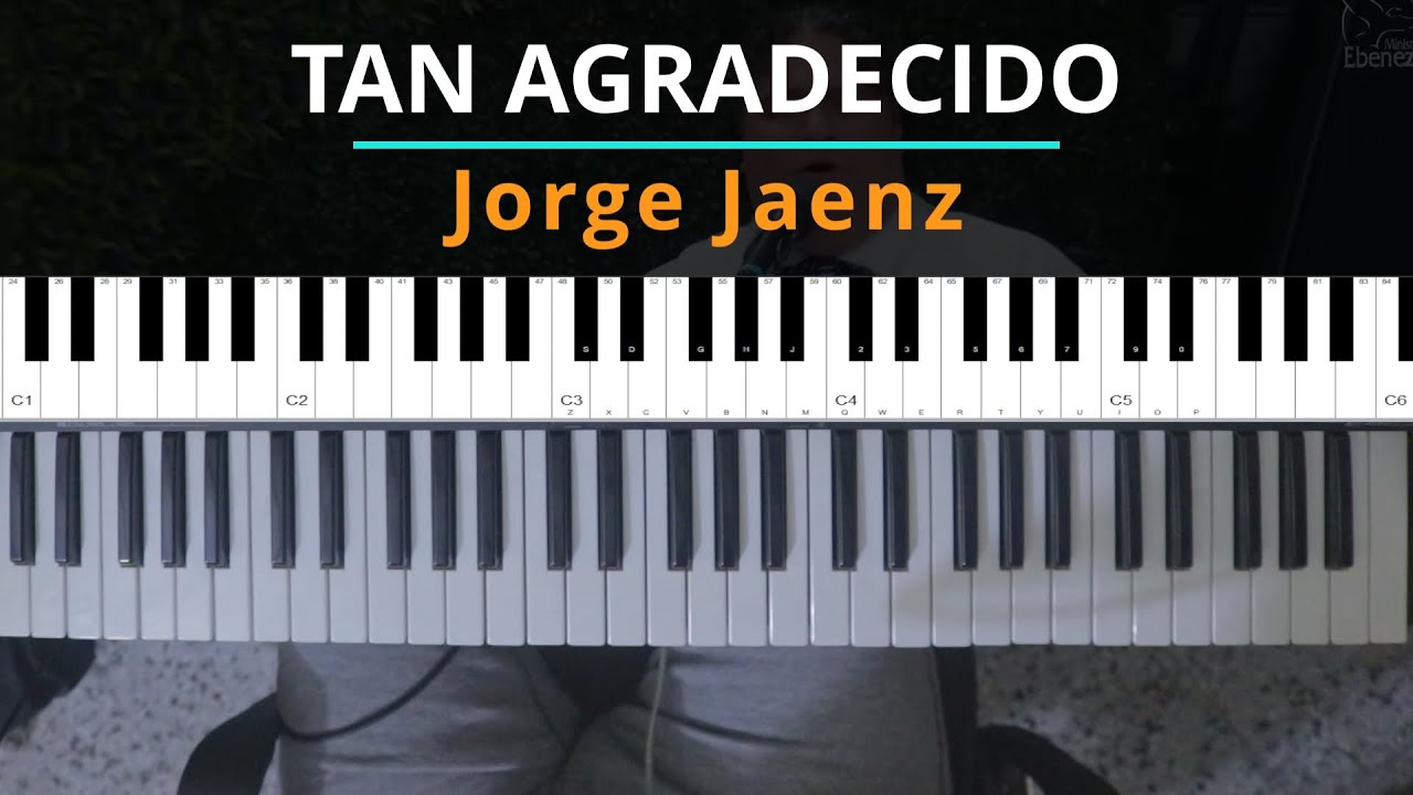 #TUTORIAL Estoy tan pero tan pero tan agradecido, tan favorecido - Jorge Jaenz |Kevin Sánchez Music|