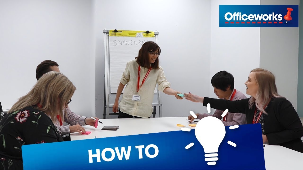 How to improve your brainstorming sessions