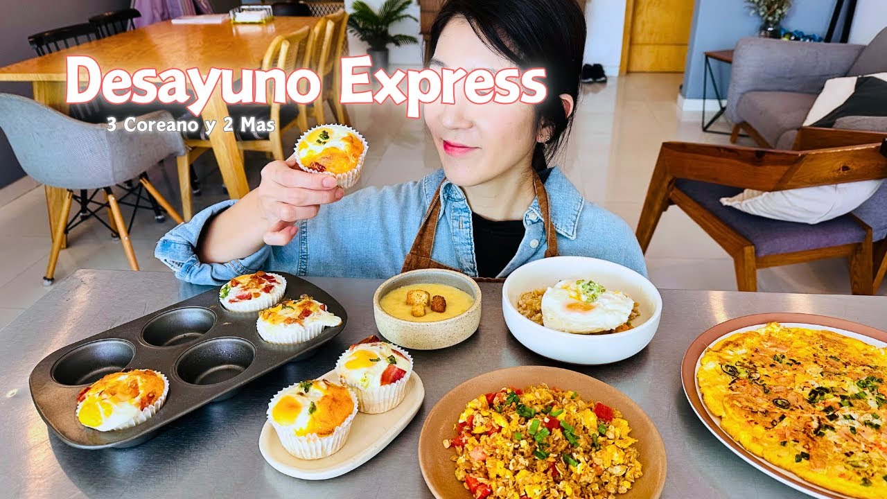 3 Desayuno Express Coreano y 2 Mas😋