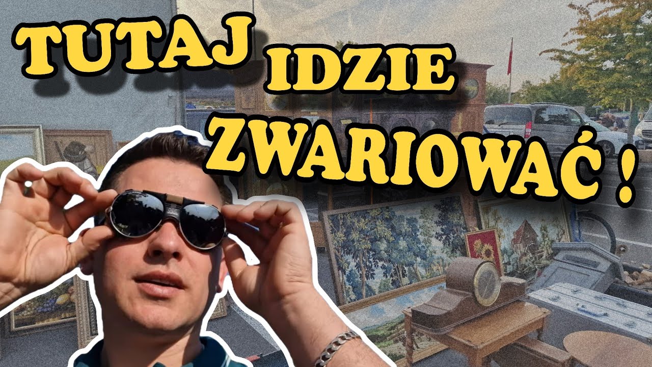 TARG STAROCI - POZYTYWNI WARIACI RUSZAJĄ NA TARG! Zamiast spać, chodzą po ciemku po targu staroci. 