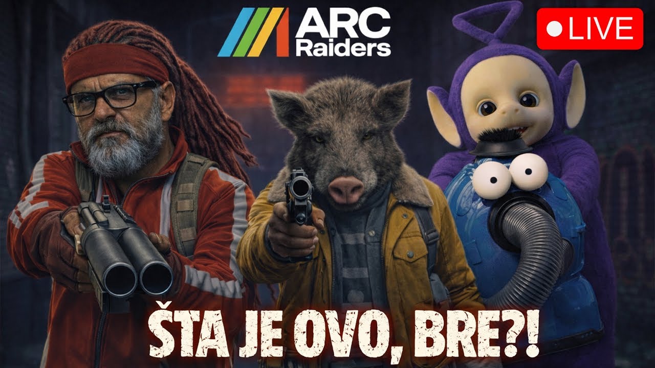 🔴ARC RAIDERS LIVE – IDEMO NA LJUDE | Brutalan PvP