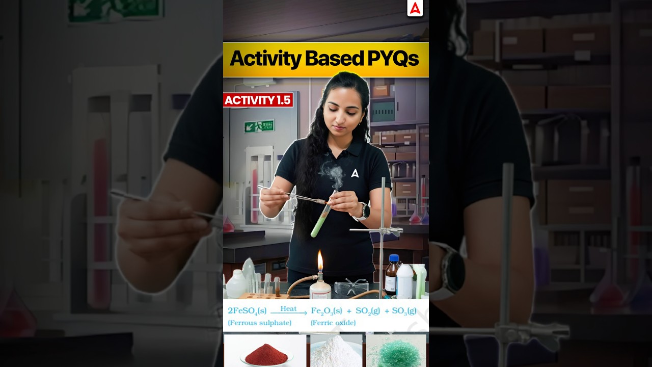 Activity 1.5 Chemical Reactions and Equations | Class 10 Science Chapter 1#scienceexperiment
