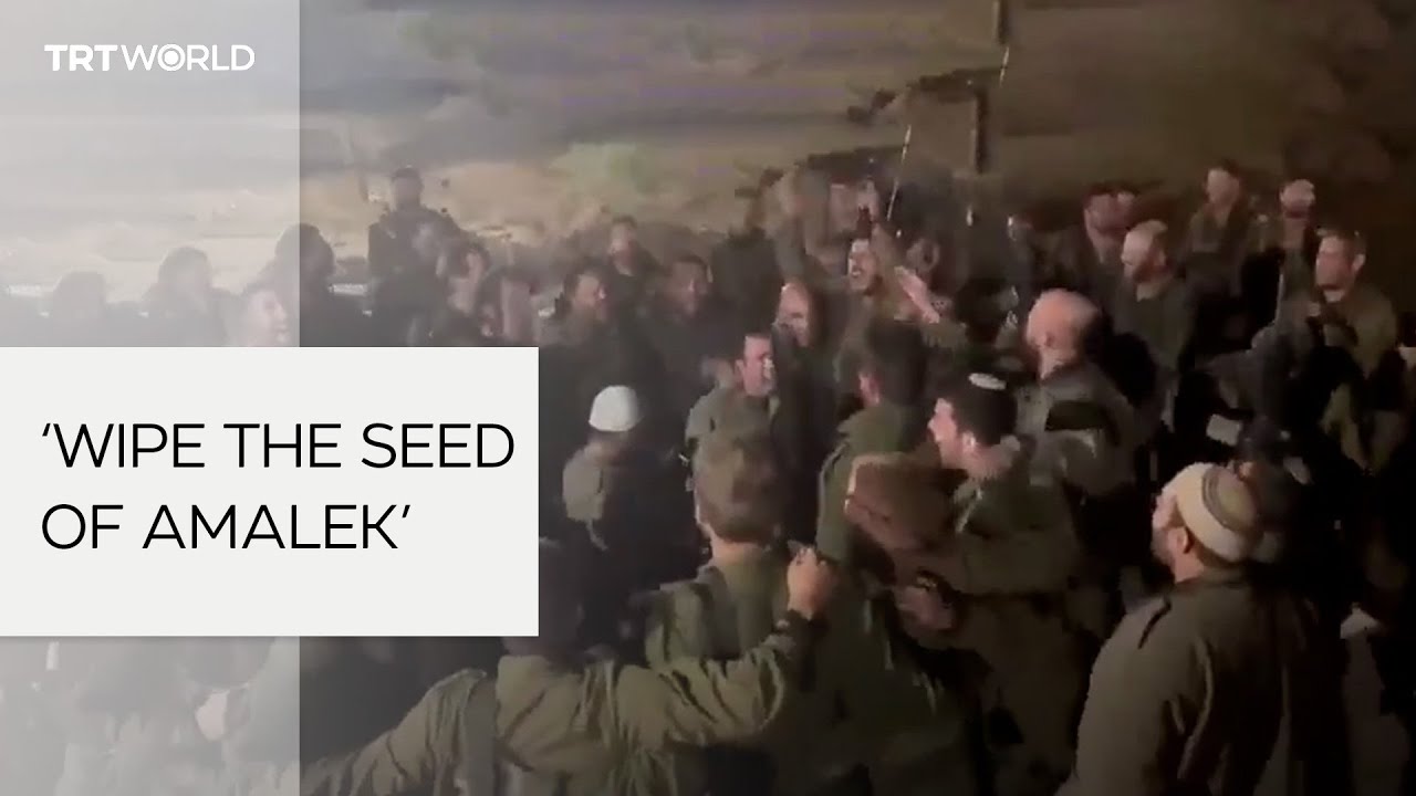 Amalek: Israeli officials and soldiers use genocidal phrases for Palestine&rsquo;s Gaza