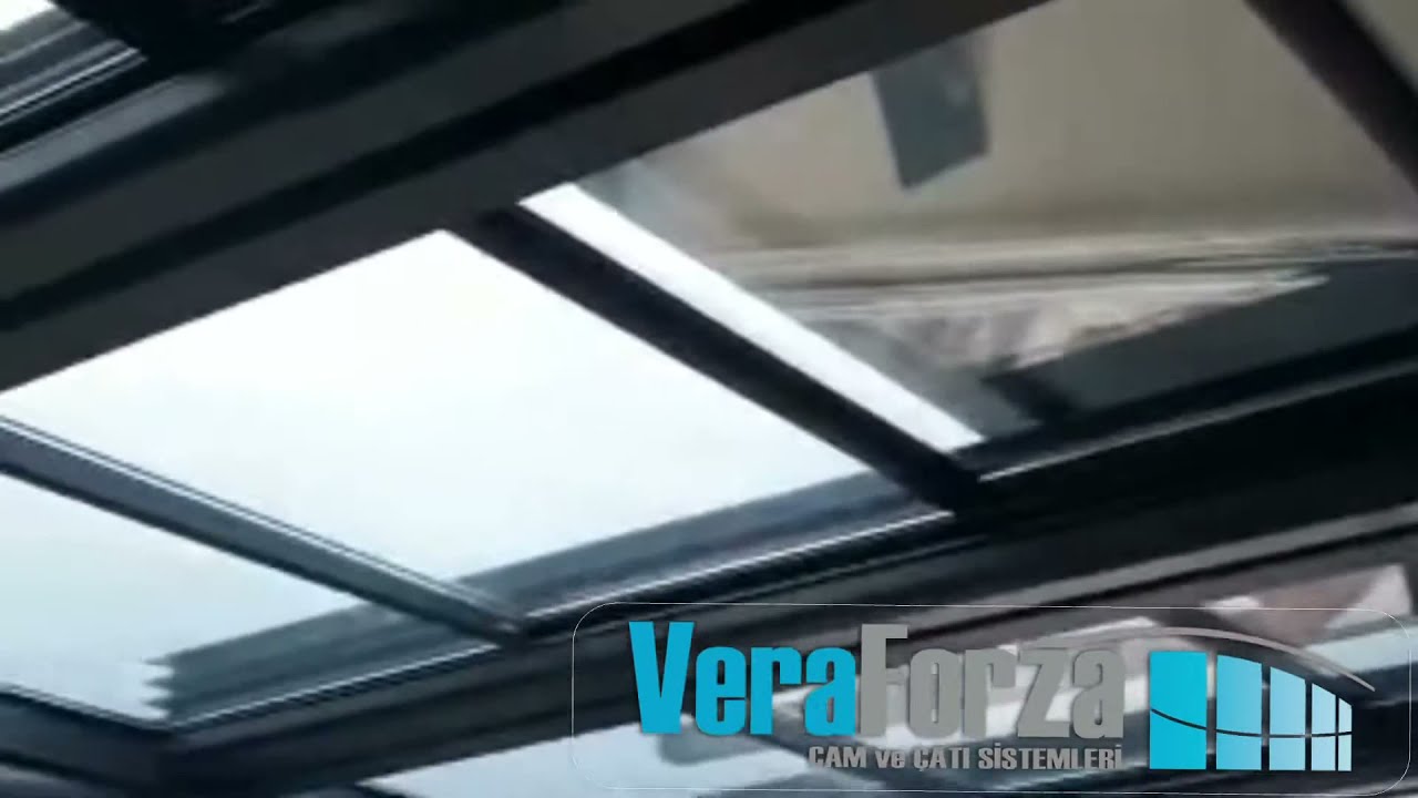 Açılır Cam Tavan ve Teras Cam Fiyatları | Açılır Kapanır Cam Tavan | VeraForza İstanbul
