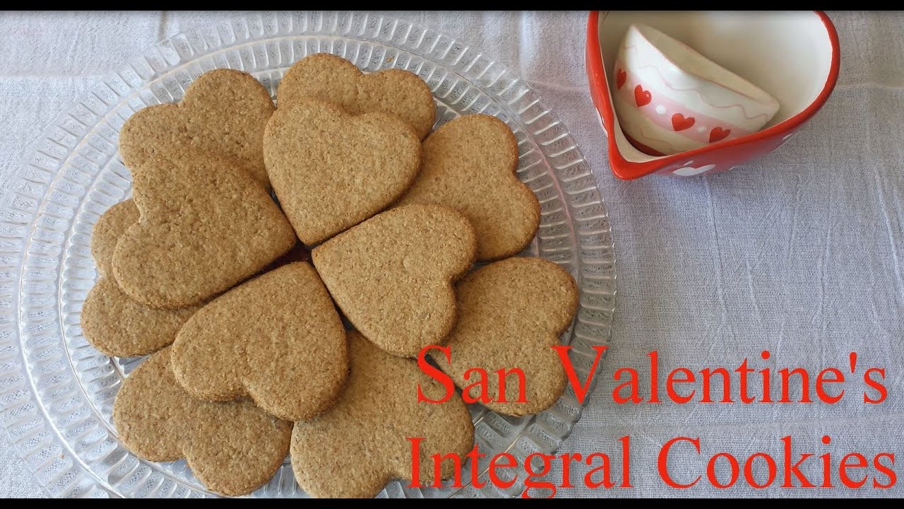 Galletas Integrales para el Día de San Valentín💕