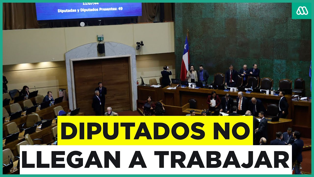 Diputados no llegaron a trabajar: Sesión fue declarada como fracasada por falta de quórum