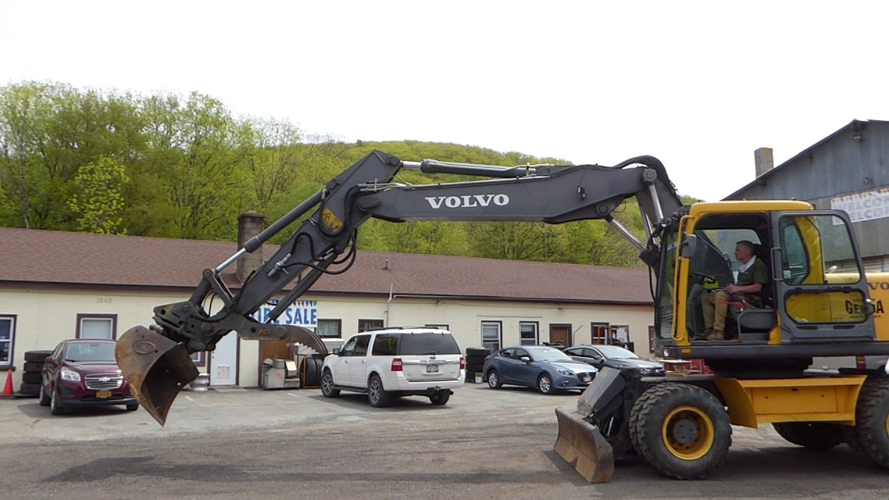 2005 Volvo EW180B Wheeled Excavator - TRO 0513201