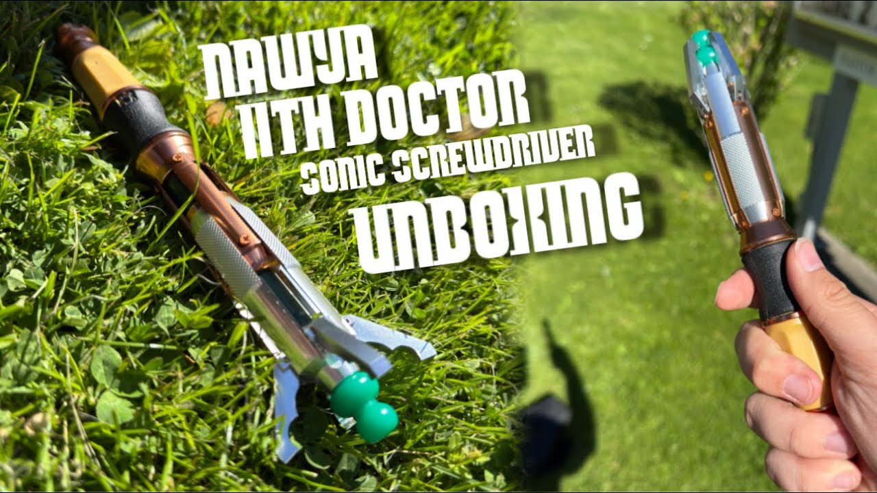 NAWYA - 11th Doctor Sonic Screwdriver Replica I UNBOXING I READ DESCRIPTION