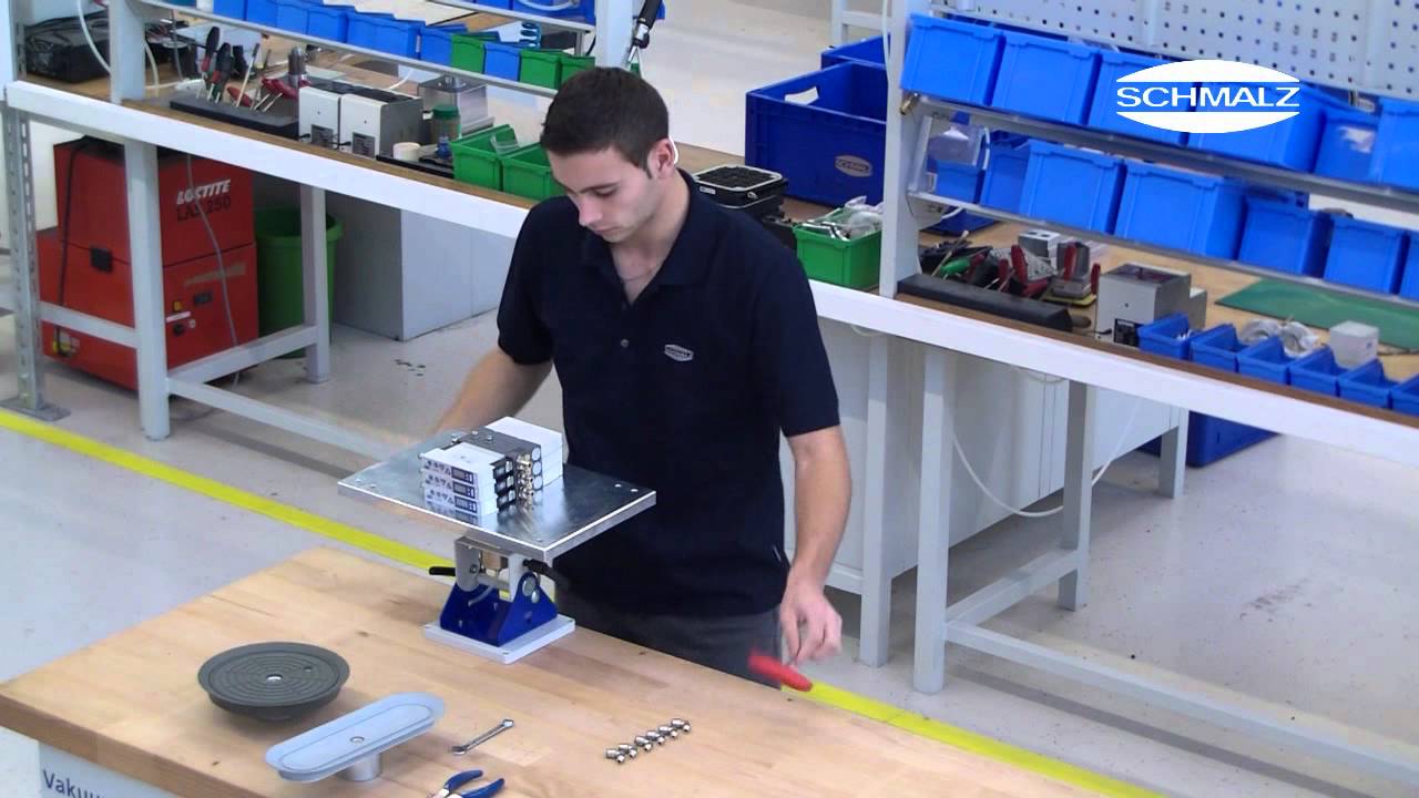 Vacuum Clamping System Multi-Clamp for Flexible Handling of Different Workpieces | Schmalz