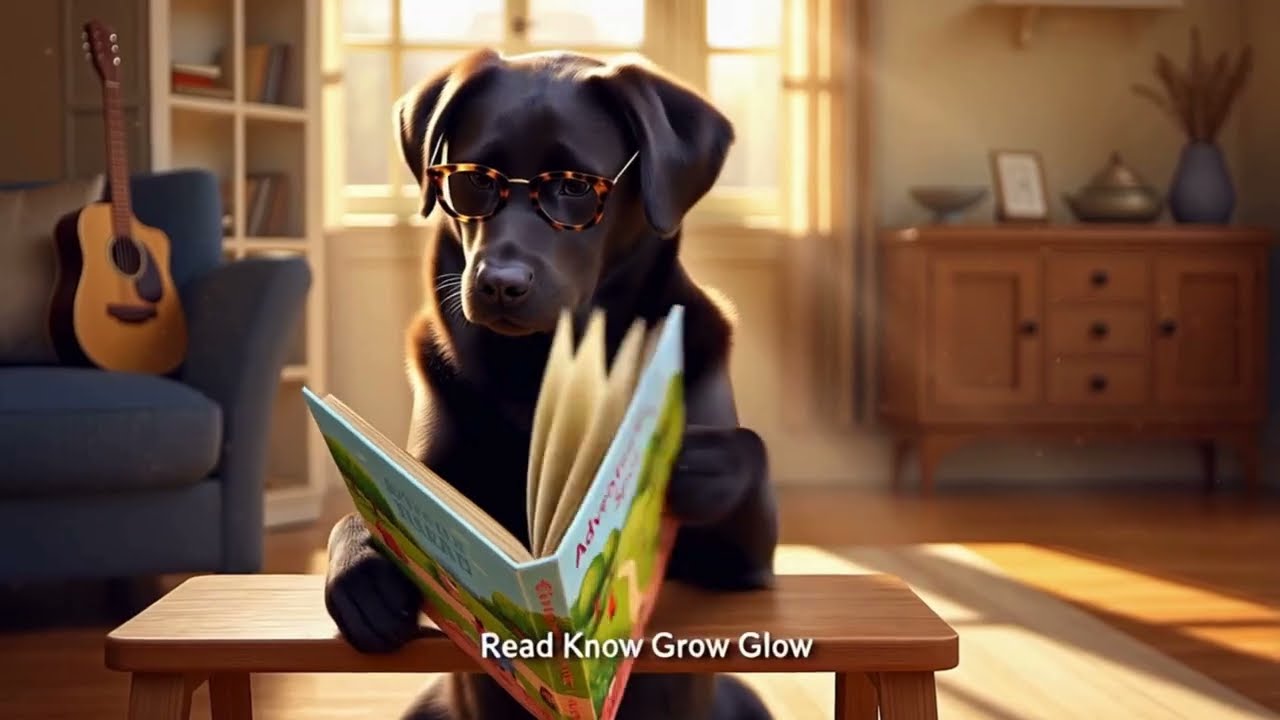 Read Know Grow Glow presents the colour black.