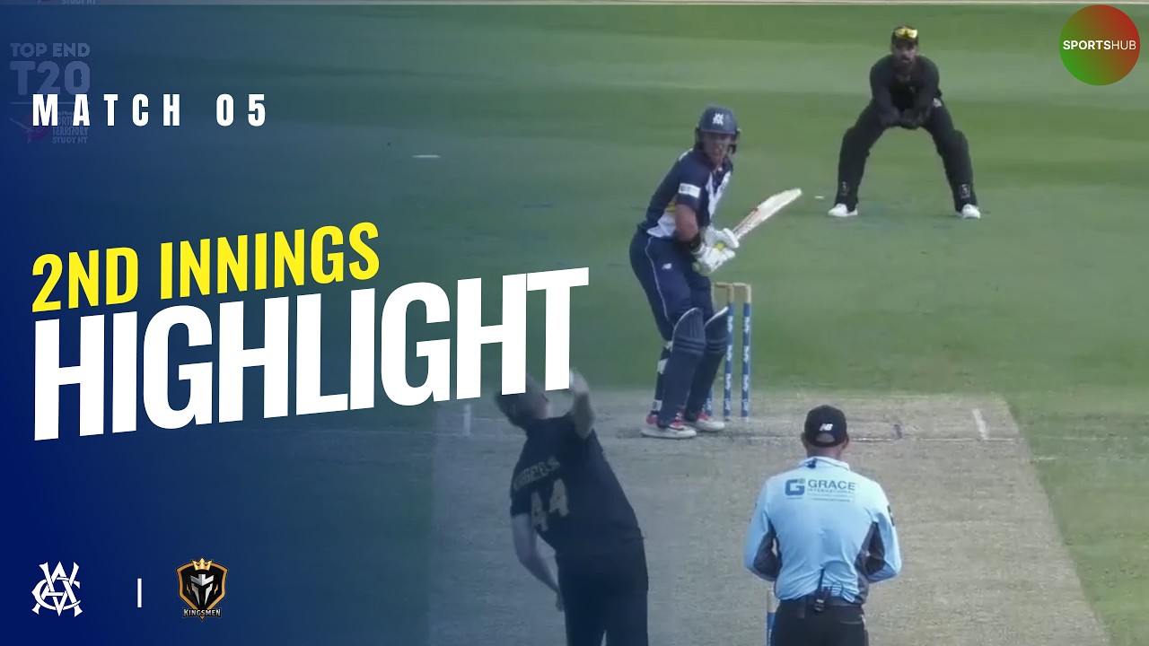 2nd Innings Highlights | Venue 2 DXC | Victoria vs Kingsmen | Match 5 | Top End 2026 | ZP1U