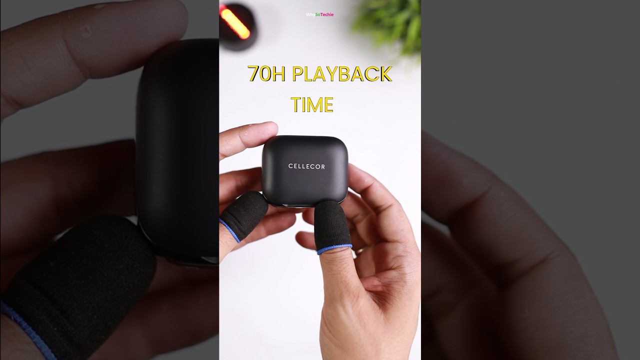 Cellecor BroPods CB55 ACE TWS Earbuds with 70h Battery 