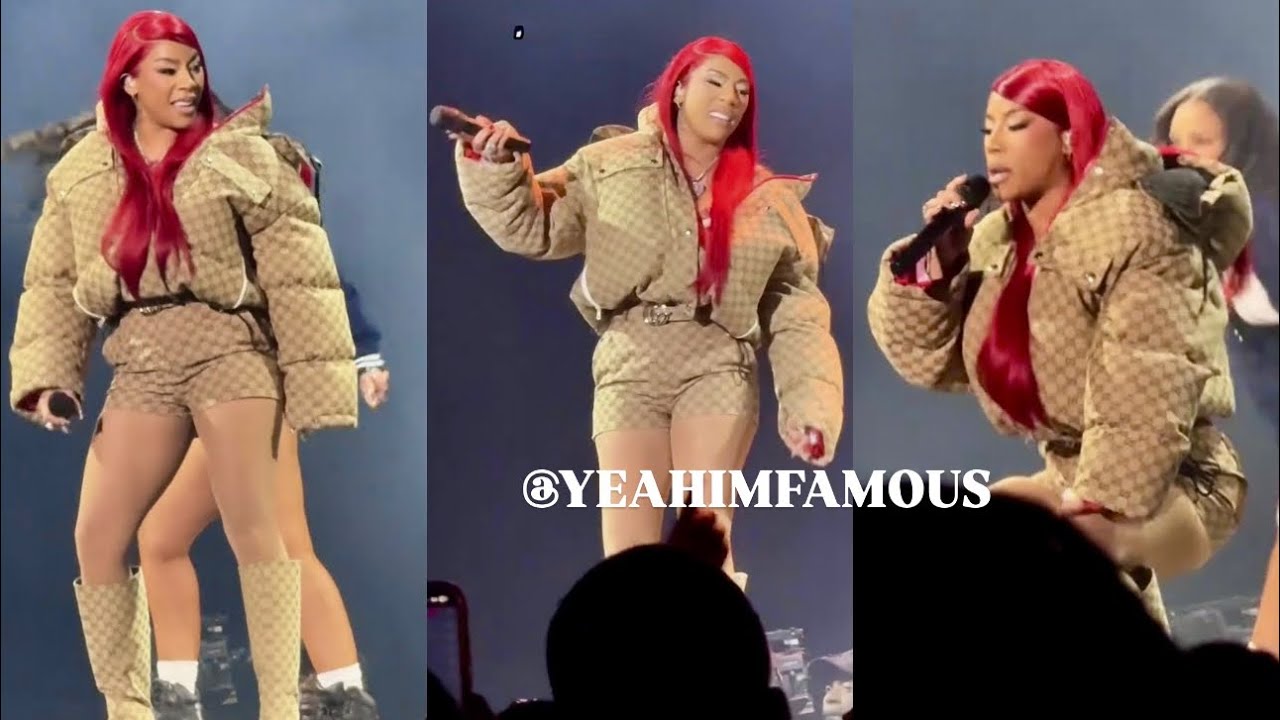 Keyshia Cole Performs Her Hits LIVE as she replaces Muni Long on The Boy Is Mine Tour in Atlanta 