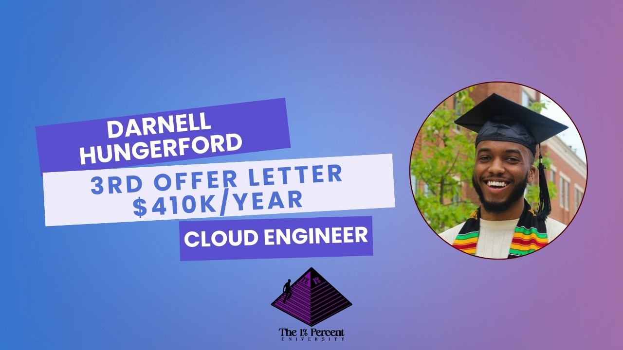 From $85K to $240K: How Darnell Got His 3rd Cloud Engineering Offer After Being FIRED