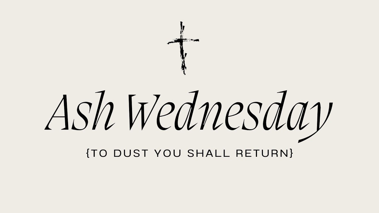 Ash Wednesday 2026 - St. Luke's UMC