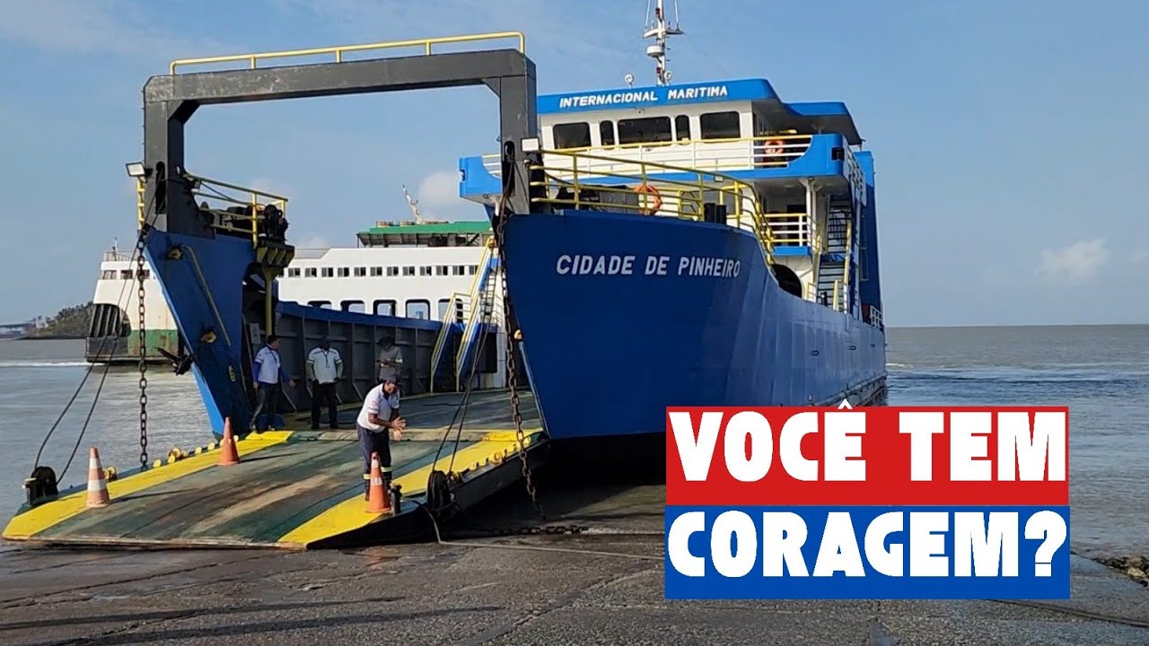 TRAVESSIA DE FERRY BOAT (SÃO LUÍS - MA).