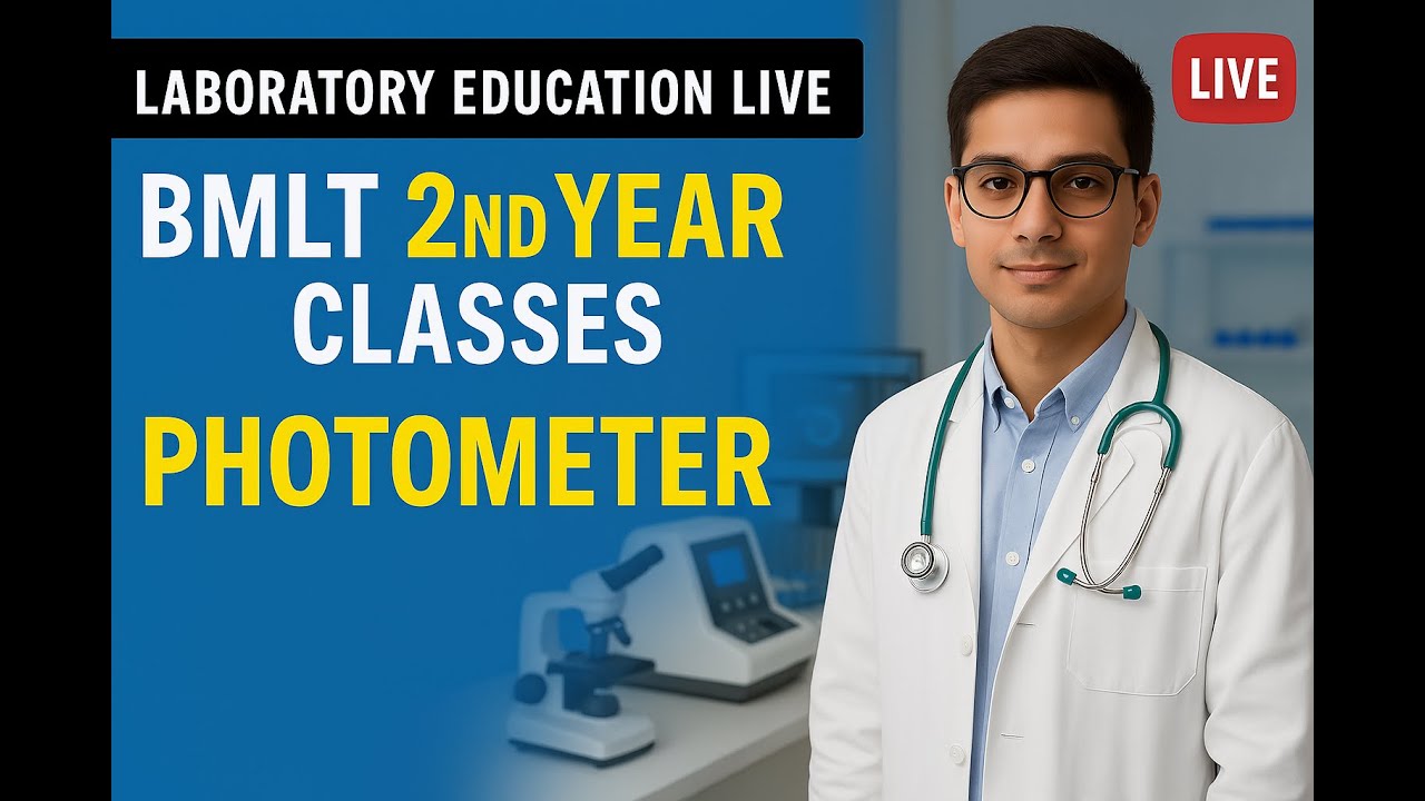 Photometer, Topic 1 BMLT 2nd year live classes