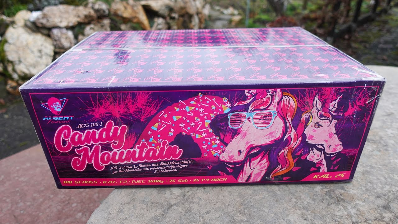 Argento Candy Mountain | Riesenbatterie an Silvester | Albert Pink Power Cake | UNFASSBAR [Full HD]