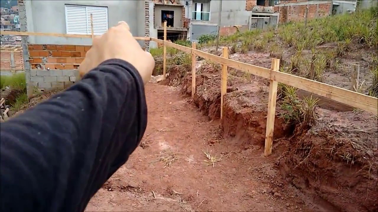 Como Fazer Um Gabarito Para Obras Locação - Passo a passo 1 