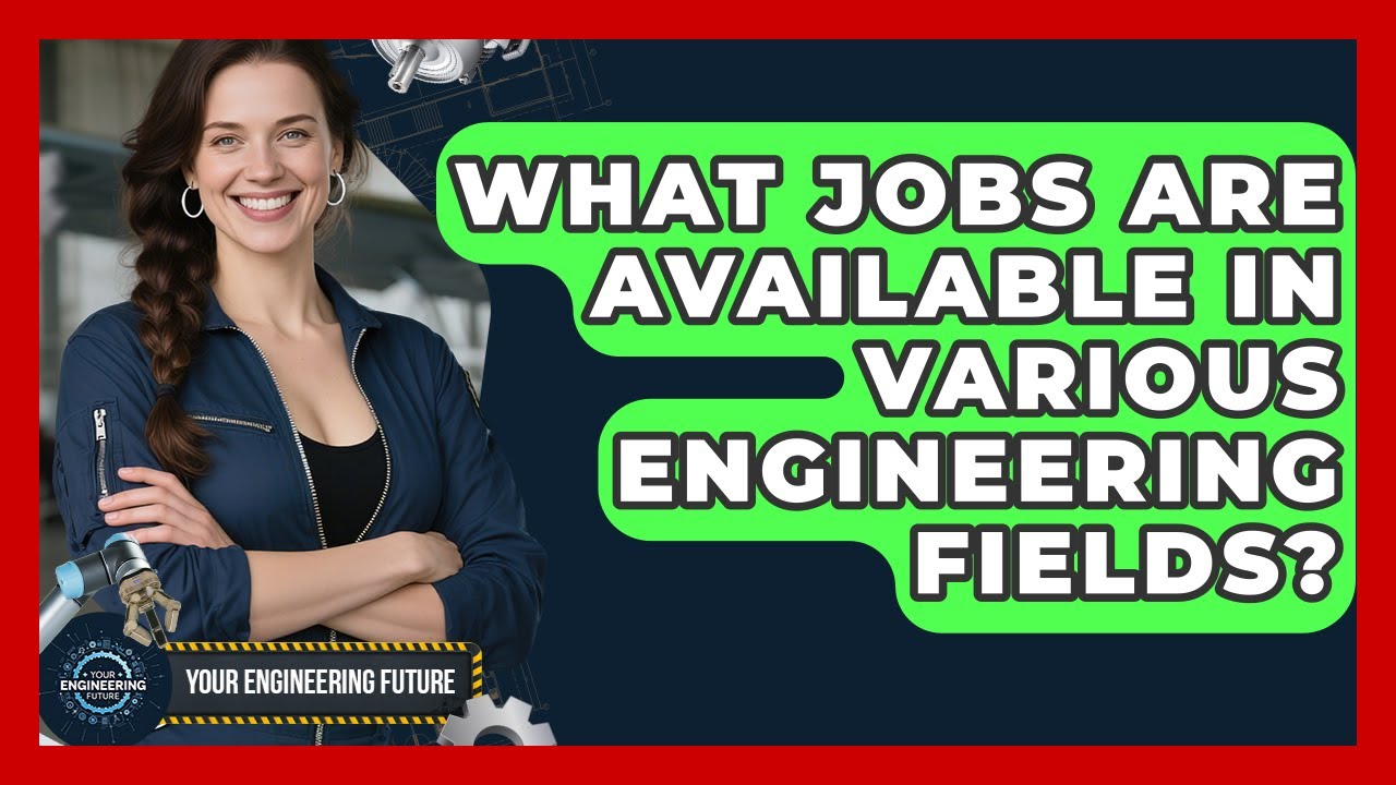 What Jobs Are Available in Various Engineering Fields? - Your Engineering Future