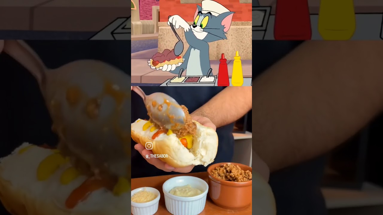 hotdog tom and Jerry