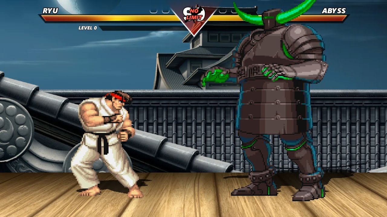 УЛЬТИМАТИВНЫЙ РЮ против БЕЗДНЫ &mdash; самая эпичная битва в истории!