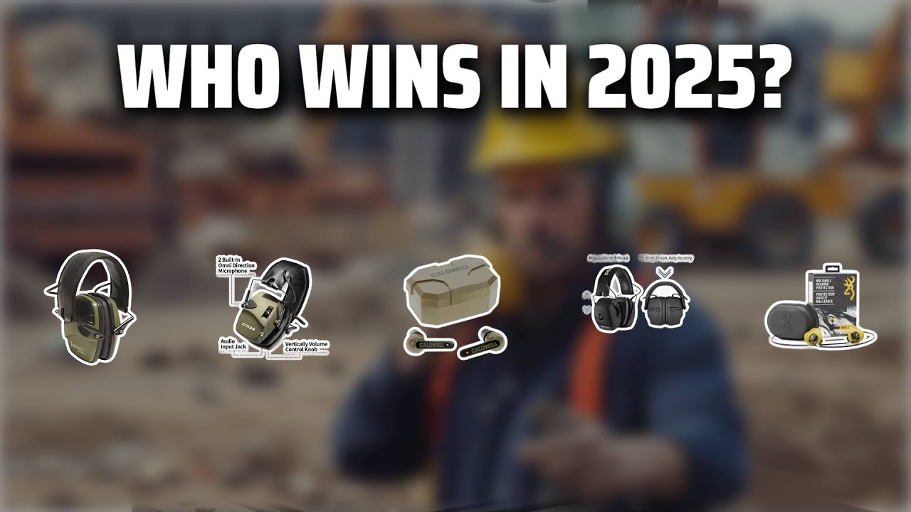 The Top 5 Best Electronic Hearing Protection in 2025 - Must Watch Before Buying!