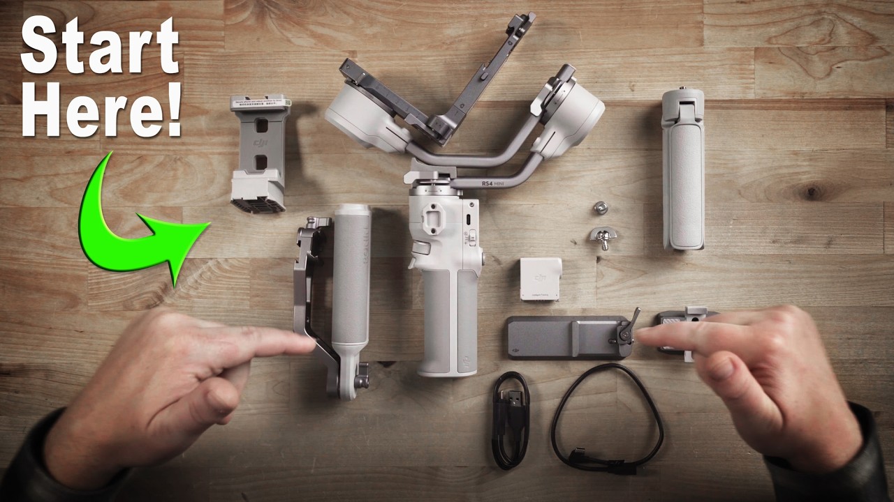 DJI RS4 Mini Tutorial - A Beginners Guide & How-To Use w/ Sony A7C2