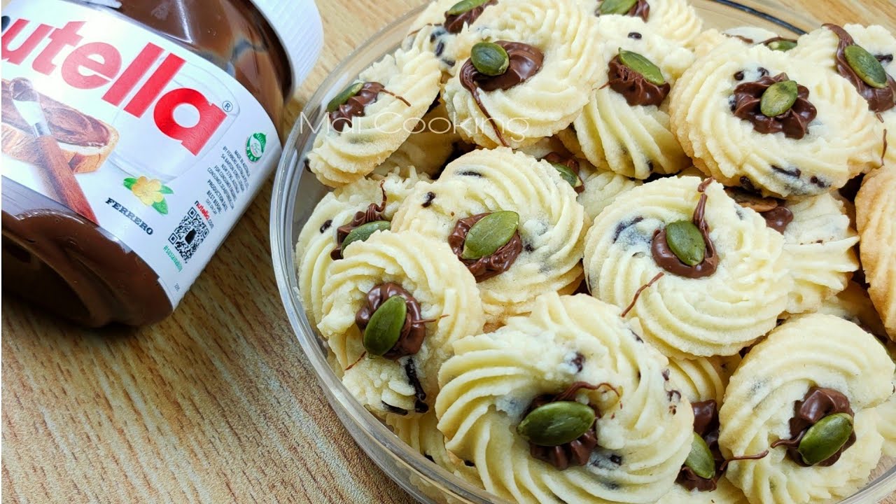 SWISS TART NUTELLA RANGUP DAN SEDAP. Delicious Crunchy Nutella Swiss Tart